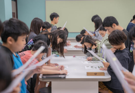 想いが形に 世界に向けて 6年生