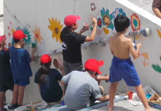 みんなで壁に描こうプロジェクト(その4)