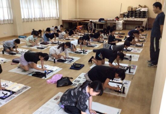 【3年生】書き初め会