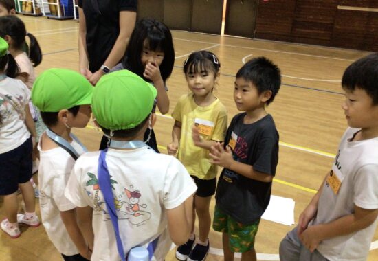 【1年生】幼稚園生と交流会をしたよ♪