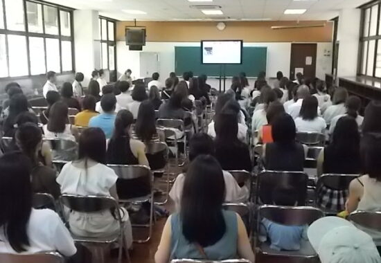 夢と希望を胸に 体験入学 新1年生