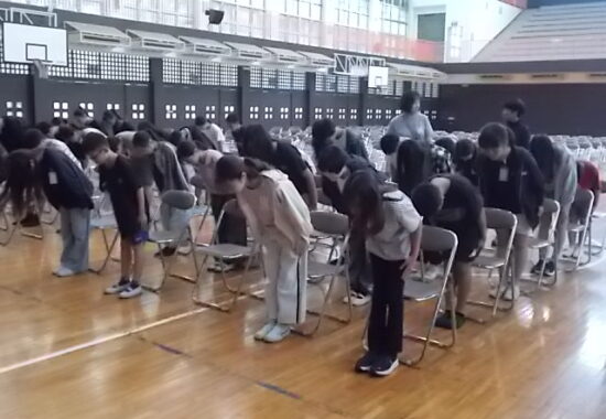 卒業への第一歩 6年生