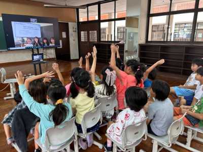 雪国との心温まる交流 1年生