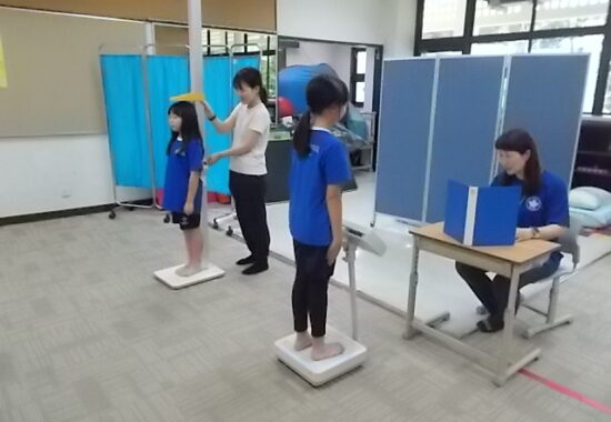 成長の足跡を刻む 発育測定