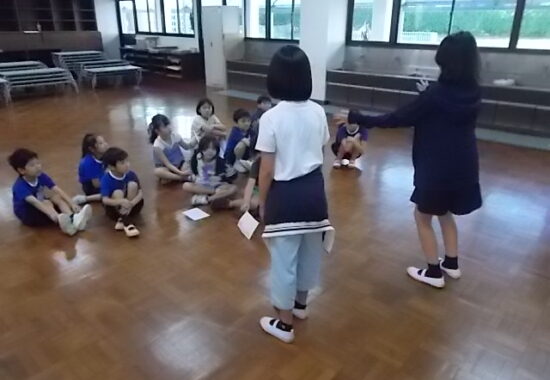 絆のはじまり 縦割り班顔合わせ