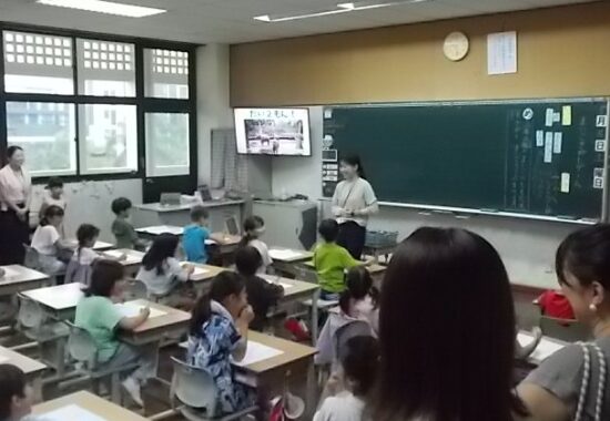 チャンギ校の息吹を分かち合う 学習参観・懇談会
