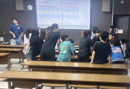 キャンプへの思いを胸に 5年生