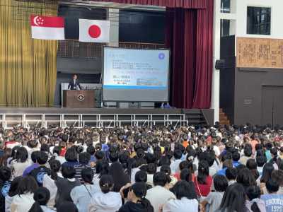 創立の足跡を刻む ~2学期始業式・開校記念式~