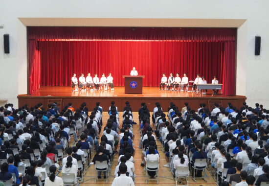 立会演説会・生徒会選挙